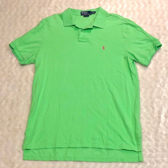 Polo Ralph Lauren Other - Polo Ralph Lauren Custom Fit Xl Lime Neon Green